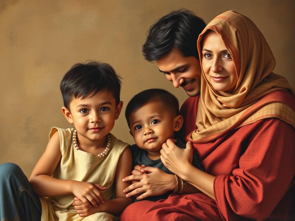 Семья и религия: Влияние религиозных убеждений на воспитание.