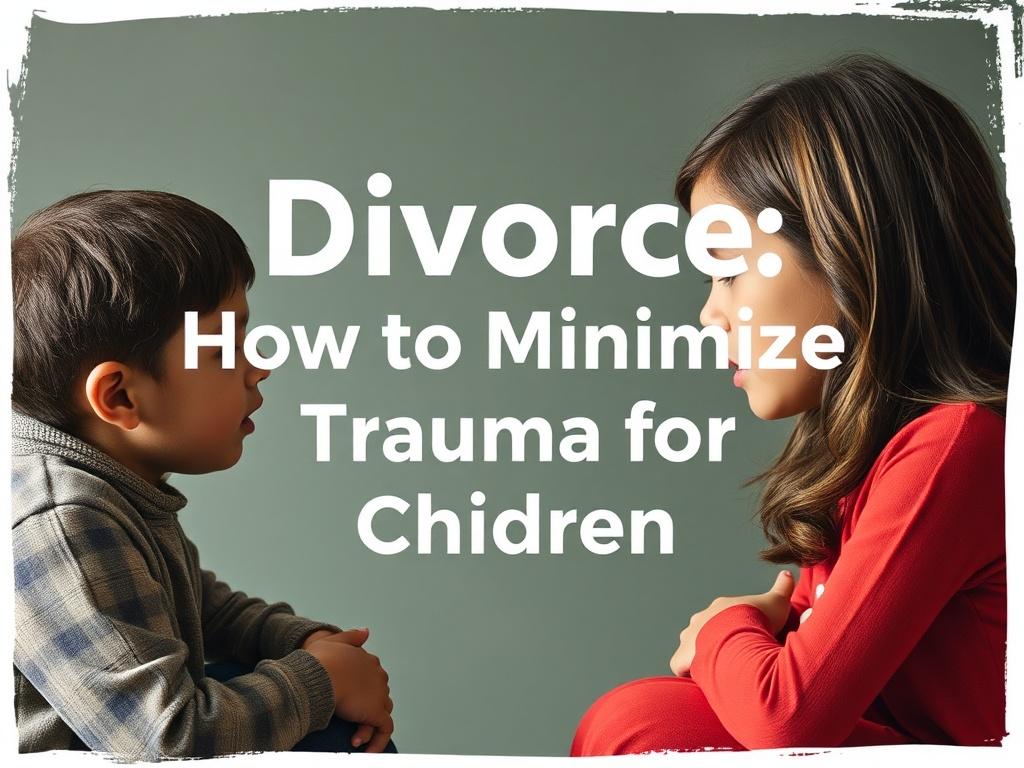 Развод: Как минимизировать травму для детей.