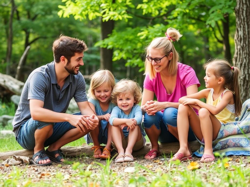 Семейный отдых на природе: Преимущества и идеи для поездок.