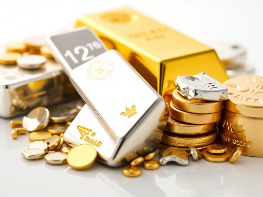 Инвестиции в драгоценные металлы: Золото, серебро и другие.