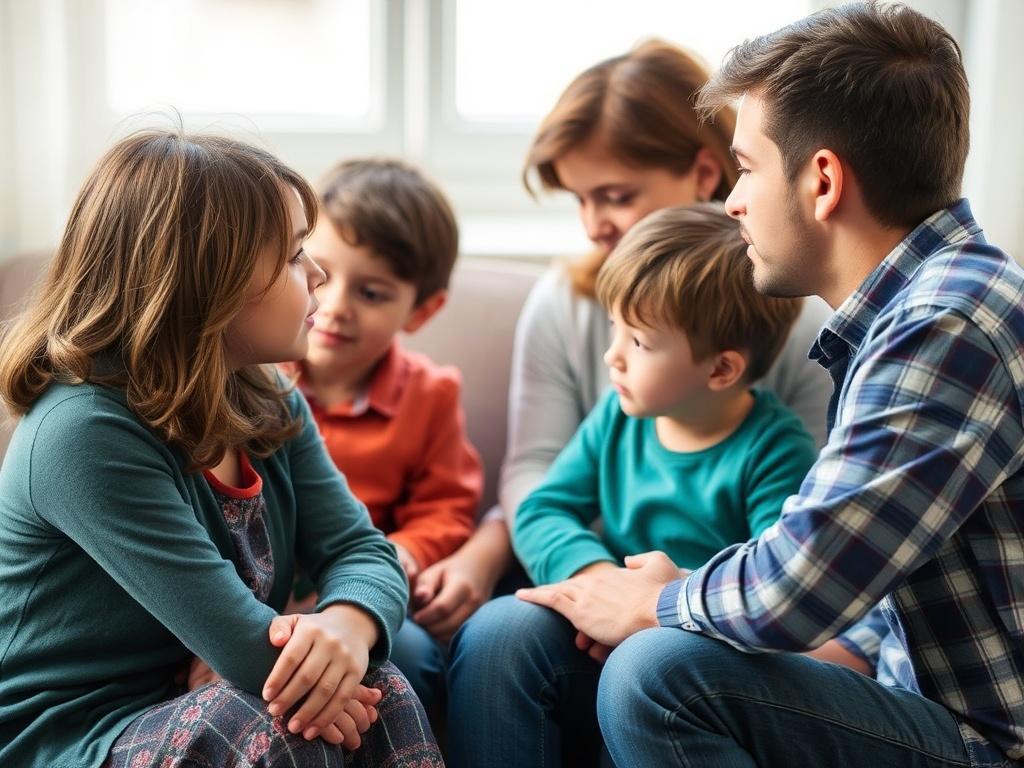 Семейные конфликты и их влияние на психическое здоровье детей.