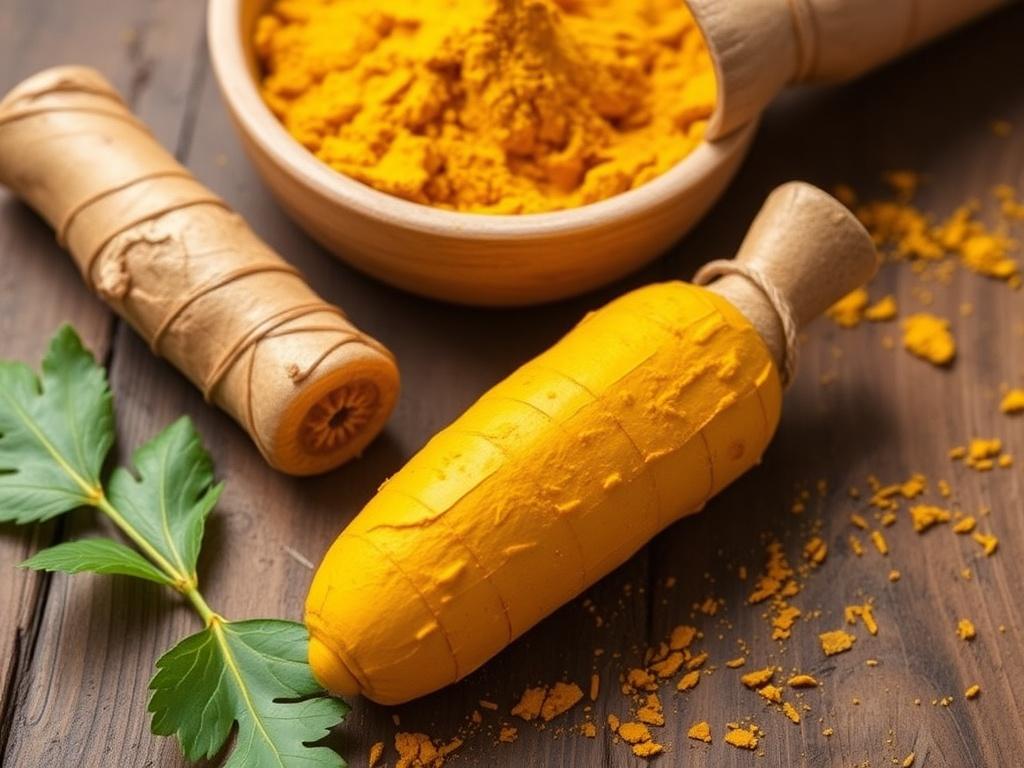Куркума: противовоспалительные свойства.