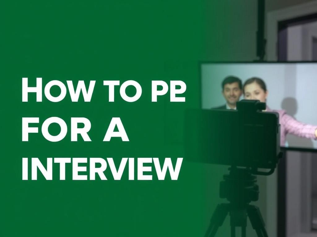 Как не потеряться в кадре: практический план подготовки к онлайн‑собеседованию