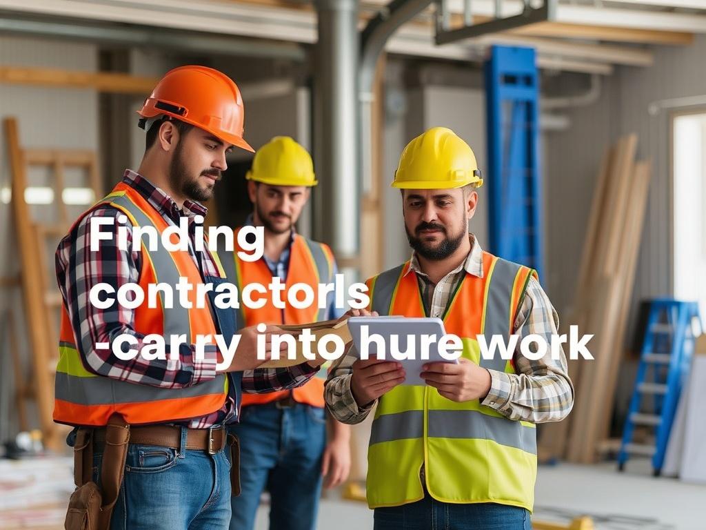 Поиск надежных подрядчиков: выбираем профессионалов для выполнения работ.