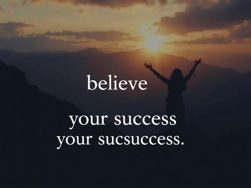 Аффирмации для богатства: Поверьте в свой успех.