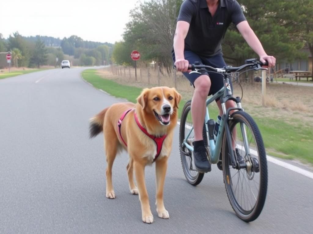Bikejoring: Езда на велосипеде с собакой - активный отдых